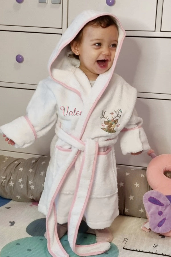 Baño Bata Para Bebe 18 Meses Albornoz Batas De Toalla Para Bebes