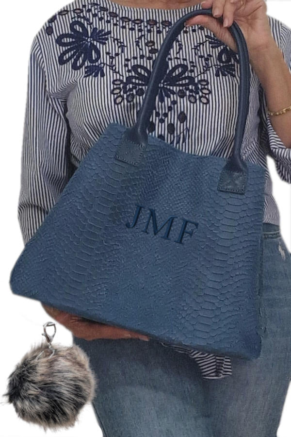 Bolso grande uni piel personalizado