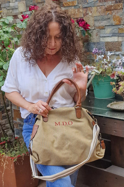 Bolso personalizado con asa étnica1