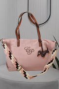 Shopper rosa iniciales