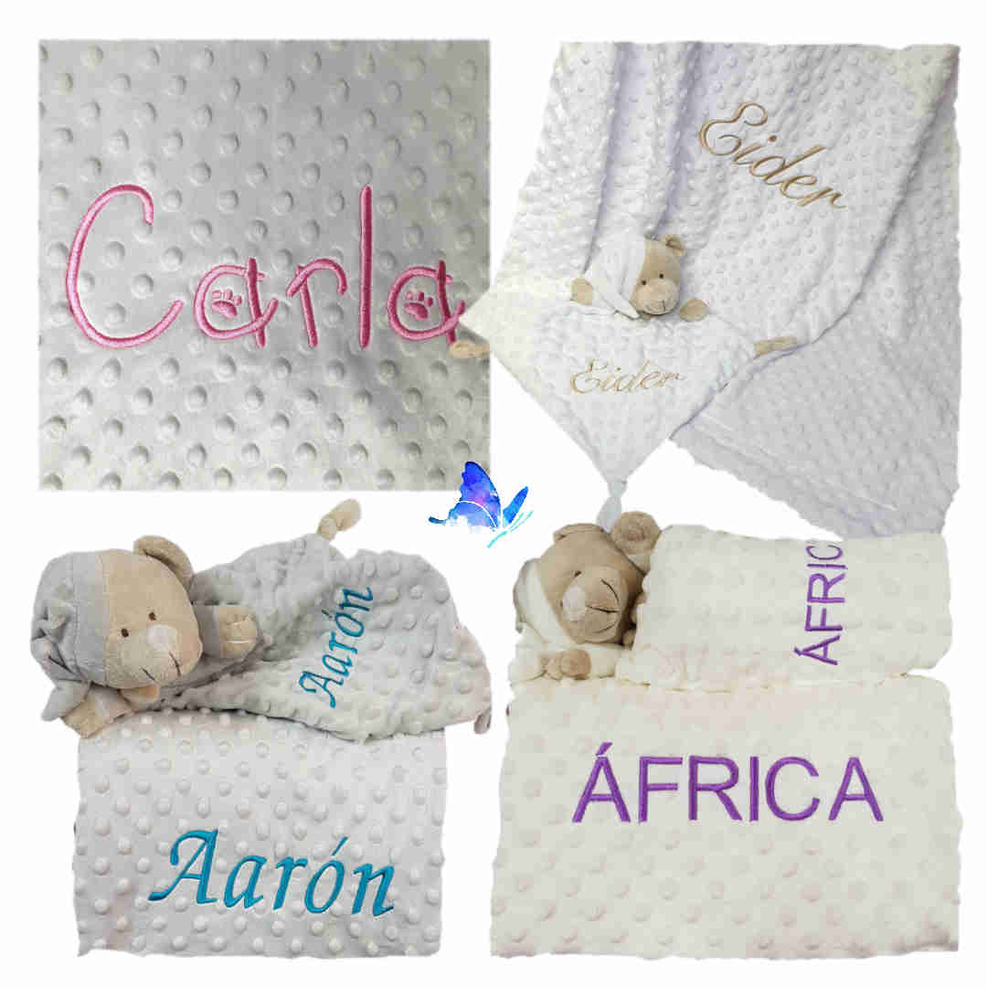 Peluches Personalizados para Bebés - Bordados con nombre
